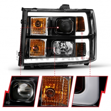 ANZO USA Headlight Assembly 111482-1