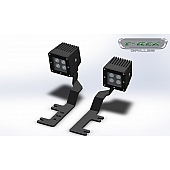 ZROADZ Driving/ Fog Light Mounting Bracket Z365631
