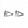 Westin Automotive Light Bar Mounting Kit 570010