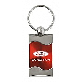 Automotive Gold Key Chain 3075XPDRED