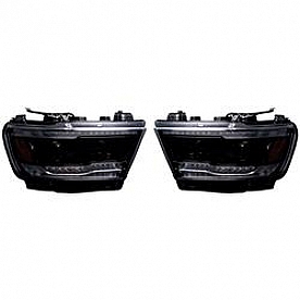 Recon Accessories Headlight Assembly 264376BKCS