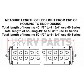 N-Fab Light Bar Mounting Kit C8850LR-1