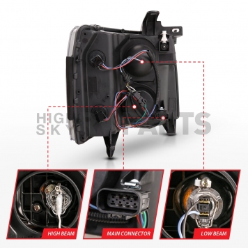 ANZO USA Headlight Assembly 111480-2