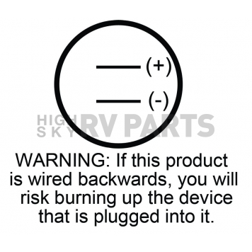 JR Products Power Port Socket 15105-1