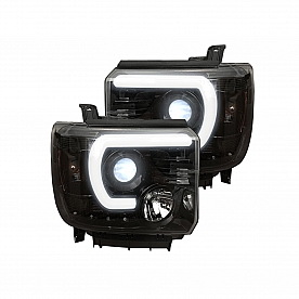 Recon Accessories Headlight Assembly 264295BKCS