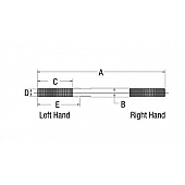 QA1 Rod End Linkage Adjuster - 1698114