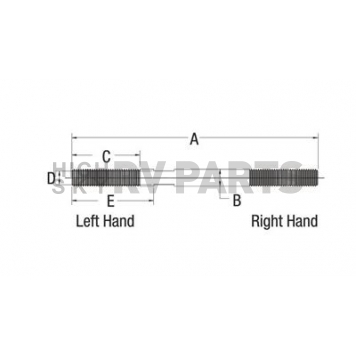 QA1 Rod End Linkage Adjuster - 1698114