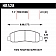 Hawk Performance Brake Pad - HB528Y.811