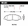 Hawk Performance Brake Pad - HB484N.670
