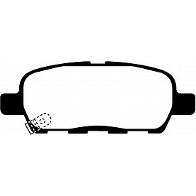 EBC Brakes Brake Pad - DP31666C