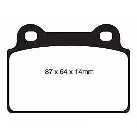 EBC Brakes Brake Pad - DP31985C