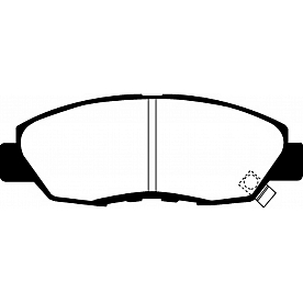 EBC Brakes Brake Pad - DP38122C
