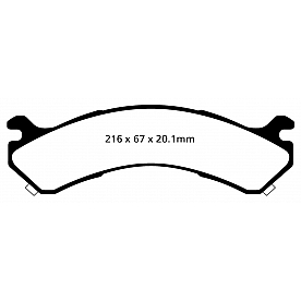 EBC Brakes Brake Pad - DP41663R