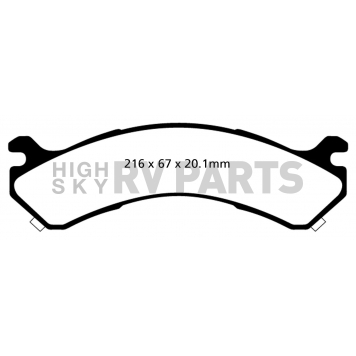 EBC Brakes Brake Pad - DP41663R
