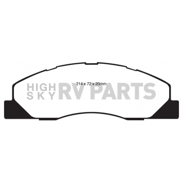EBC Brakes Brake Pad - DP41847R