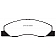 EBC Brakes Brake Pad - DP41847R