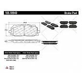 Stop Tech/ Power Slot Brake Pad - 105.18940