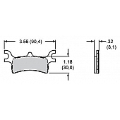 Wilwood Brakes Brake Pad - 150-7192K