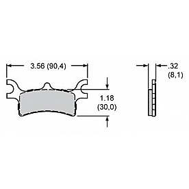 Wilwood Brakes Brake Pad - 150-7192K
