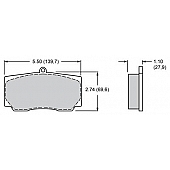 Wilwood Brakes Brake Pad - 15H-8110K