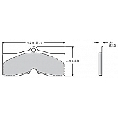 Wilwood Brakes Brake Pad - 15Q-8623K