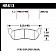 Hawk Performance Brake Pad - HB613Z.589