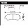 Hawk Performance Brake Pad - HB660G.661
