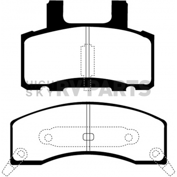 EBC Brakes Brake Pad - DP61274