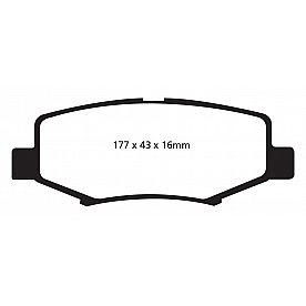 EBC Brakes Brake Pad - DP61799