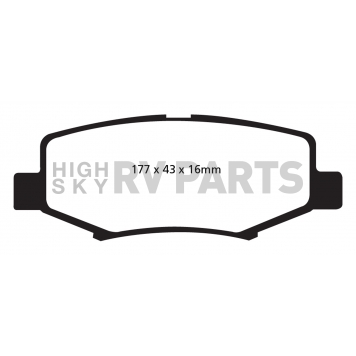 EBC Brakes Brake Pad - DP61799