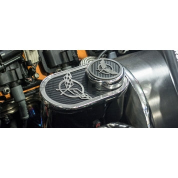American Car Craft Brake Master Cylinder Cover - 033088BLK-2