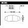 Hawk Performance Brake Pad - HB393F.665