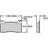 Wilwood Brakes Brake Pad - 15A-11932K