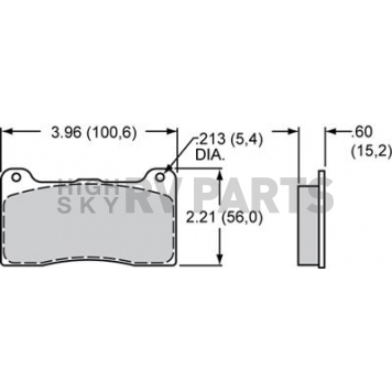 Wilwood Brakes Brake Pad - 15A-11932K