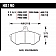 Hawk Performance Brake Pad - HB190E.600