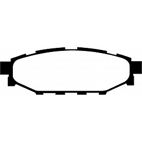 EBC Brakes Brake Pad - DP41584R