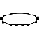 EBC Brakes Brake Pad - DP41584R