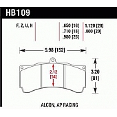Hawk Performance Brake Pad - HB109Z.710