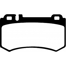 EBC Brakes Brake Pad - DP31490C