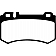 EBC Brakes Brake Pad - DP31490C