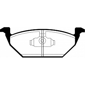 EBC Brakes Brake Pad - UD768