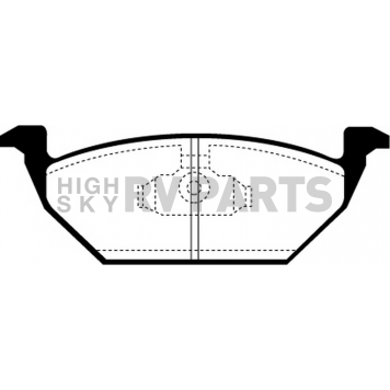 EBC Brakes Brake Pad - UD768