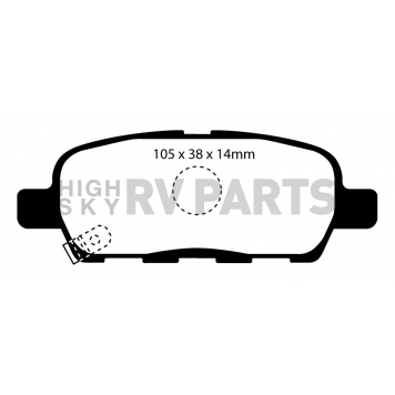 EBC Brakes Brake Pad - UD1288