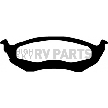 EBC Brakes Brake Pad - DP41718R