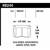 Hawk Performance Brake Pad - HB244S.624