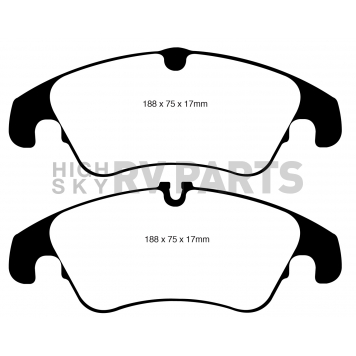 EBC Brakes Brake Pad - DP41986R