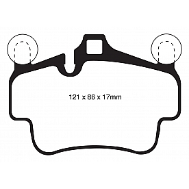 EBC Brakes Brake Pad - DP42029R