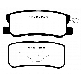 EBC Brakes Brake Pad - DP41407R