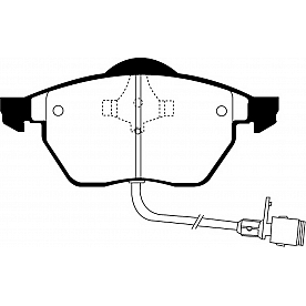 EBC Brakes Brake Pad - DP3836C