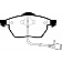 EBC Brakes Brake Pad - DP3836C